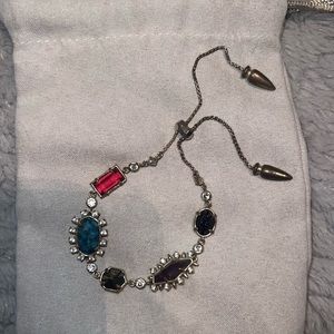 Kendra Scott Adjustable Necklace - Various Stones in Gold Hardware